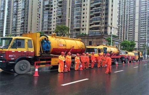 阳谷市政管道清淤